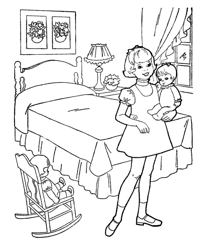 670x820 Surprising Little Girl Coloring Pages Little Girl Coloring Pages