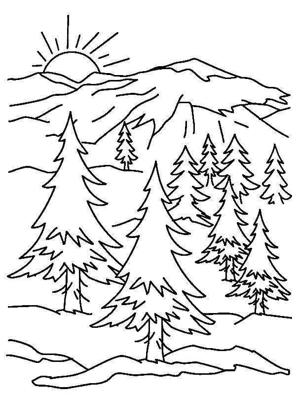 Mountains Coloring Page Mountain Coloring Page Mountain Printable 600x800 Mountains Coloring Page Mountain Coloring Page Mountain Printable