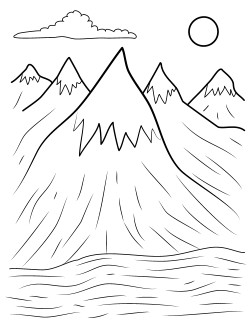 Mountains Coloring Pages Copy Henry Free Printables 250x324 Mountains Coloring Pages Copy Henry Free Printables
