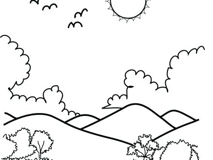 Coloring Pages Of Mountains B Coloring Pages Also Coloring Pages 440x330 Coloring Pages Of Mountains B Coloring Pages Also Coloring Pages