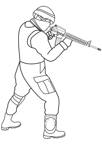 Special Forces Soldier Coloring Page Free Printable Coloring Pages 339x480 Special Forces Soldier Coloring Page Free Printable Coloring Pages