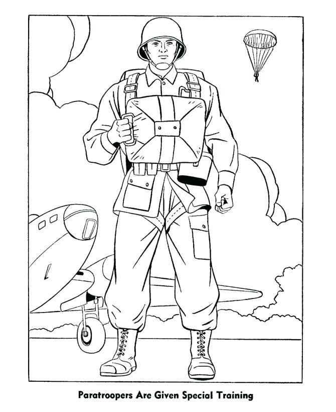 Soldier Coloring Pages 670x820 Soldier Coloring Pages