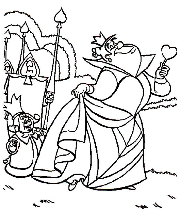 600x704 Alice in wonderland characters coloring pages Alice
