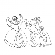 230x230 Top 10 Free Printable Alice In Wonderland Coloring Pages Online