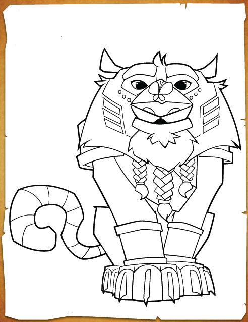 492x638 Free Printable Animal Jam Coloring Pages