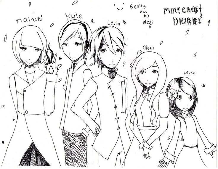 Coloring Pages Of Aphmau