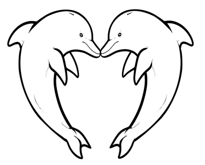 Baby Dolphin Coloring Pages Page Image Clipart Images 400x322 Baby Dolphin Coloring Pages Page Image Clipart Images