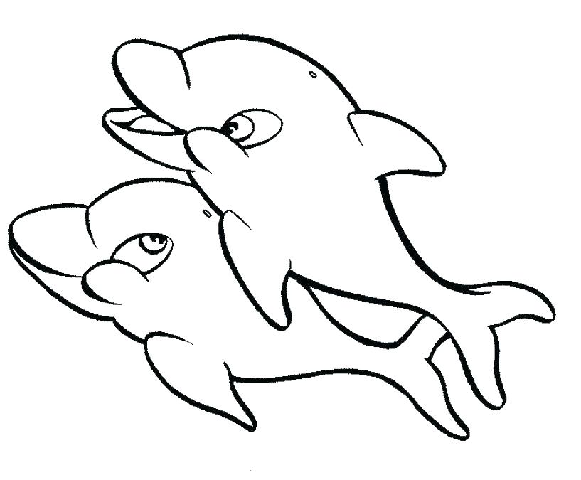 Cute Dolphin Coloring Pages Baby Dolphin Coloring Pages Cute 817x675 Cute Dolphin Coloring Pages Baby Dolphin Coloring Pages Cute