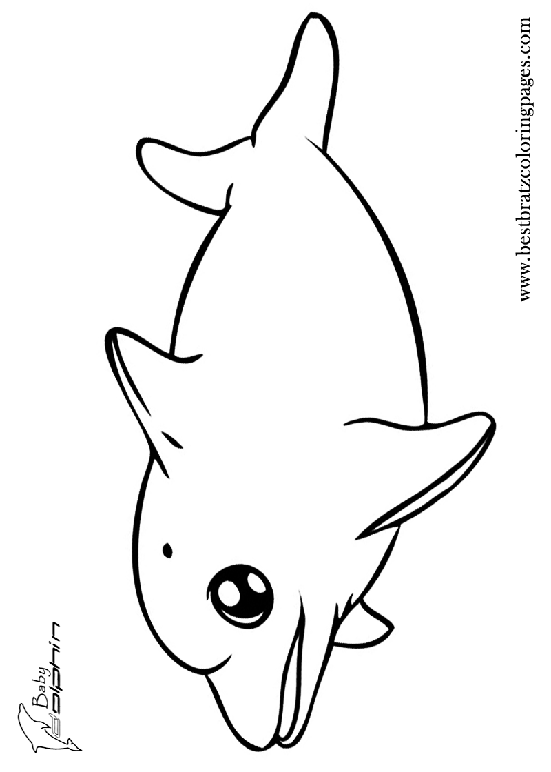Baby Dolphin Coloring Pages Bratz Coloring Pages Coloring 800x1120 Baby Dolphin Coloring Pages Bratz Coloring Pages Coloring