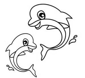 Cute Dolphin Coloring Pages 300x275 Cute Dolphin Coloring Pages