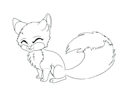 440x330 Baby Fox Coloring Pages Coloring Pages Fox For Fox Colouring Pages