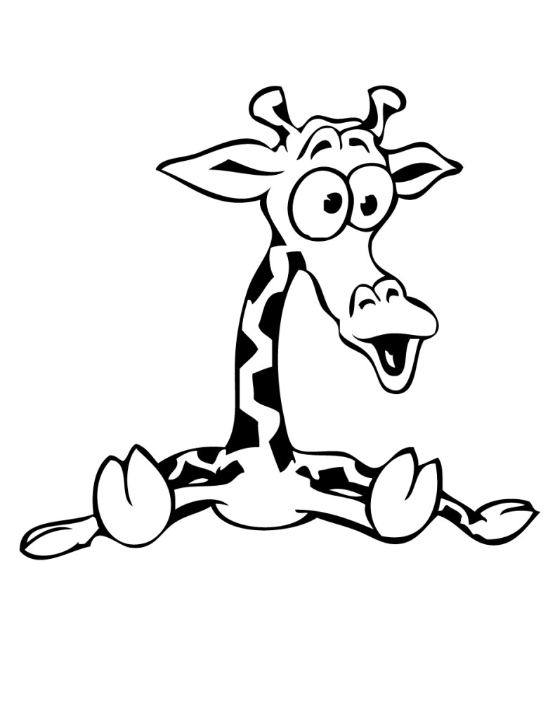 790x1024 Impressive Coloring Pictures Of Giraffes Revolutionary Baby