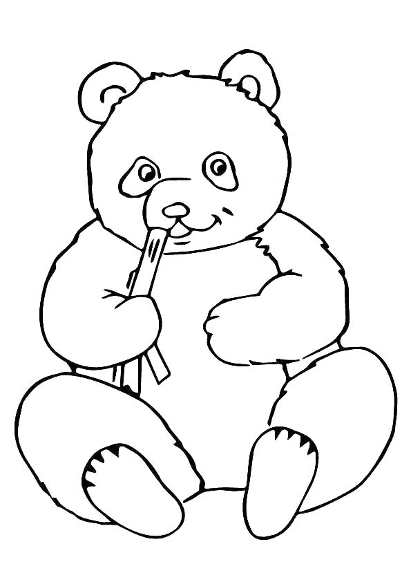 595x842 Panda Bear Coloring Pages Panda Coloring Sheet Panda Bear Coloring