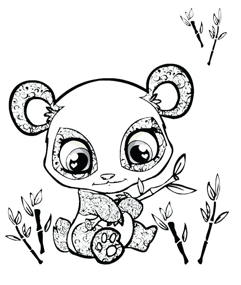 800x943 Baby Panda Coloring Pages 1