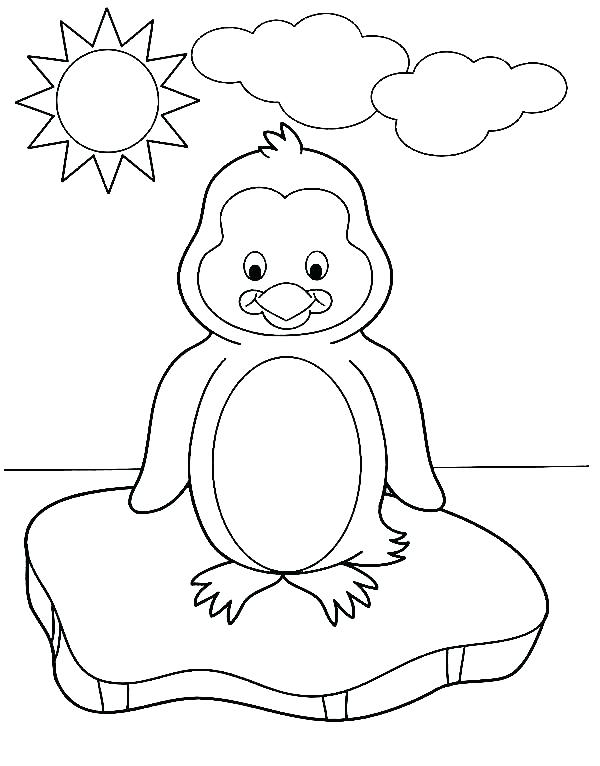 Free Printable Penguin Coloring Pages 600x766 Free Printable Penguin Coloring Pages