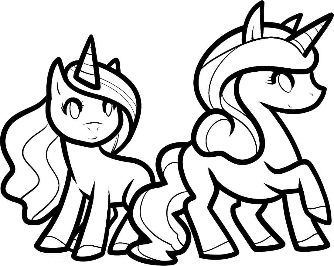 Cute Unicorn Rainbow Coloring Pages 1100x876 Cute Unicorn Rainbow Coloring Pages