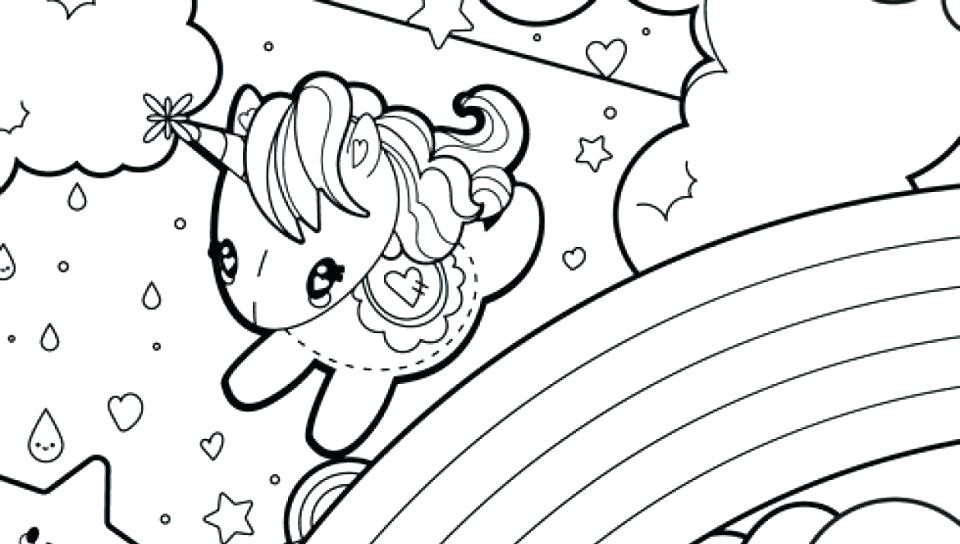 Baby Unicorn Coloring Pages Awesome Unicorn And Rainbow Coloring 960x544 Baby Unicorn Coloring Pages Awesome Unicorn And Rainbow Coloring