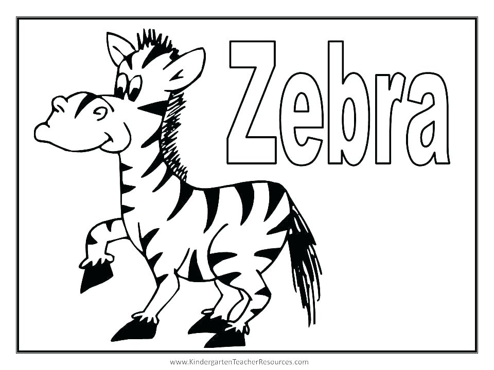 960x720 Coloring Pages Of Zebras Coloring Pages Zebra Zebra Color Sheet