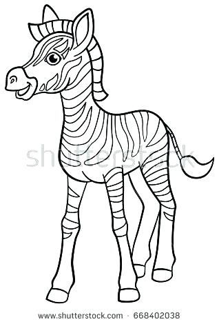 318x470 Baby Zebra Coloring Pages Cute Zebra Coloring Pages Cute Baby