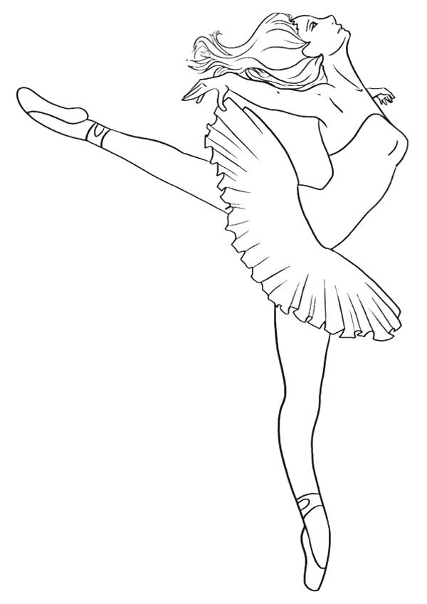 Coloring Pages Of Ballerina at GetColorings.com | Free printable ...