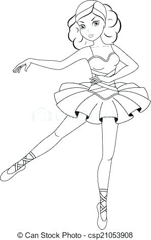 Ballet Positions Coloring Pages 297x470 Ballet Positions Coloring Pages