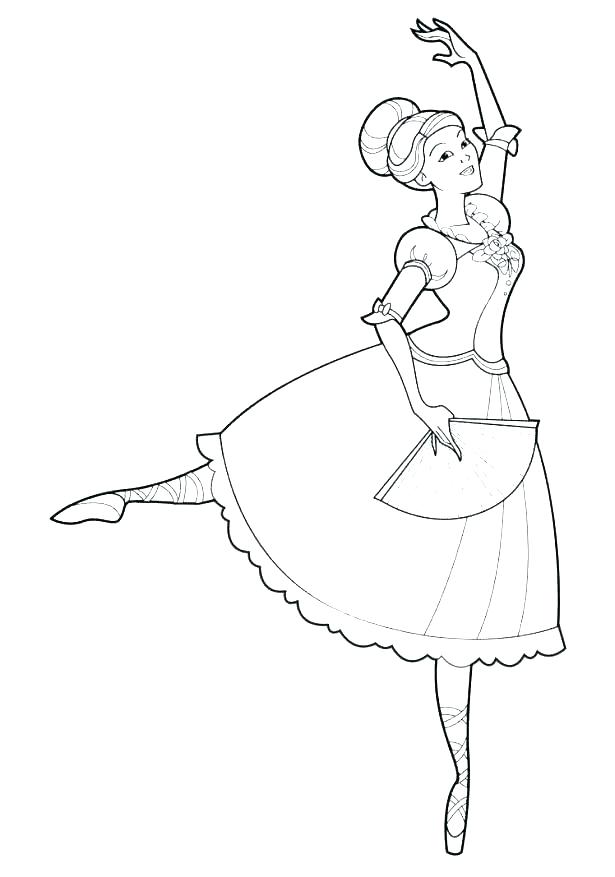 Ballet Coloring Pages Ballerina Coloring Pages First Position 615x877 Ballet Coloring Pages Ballerina Coloring Pages First Position