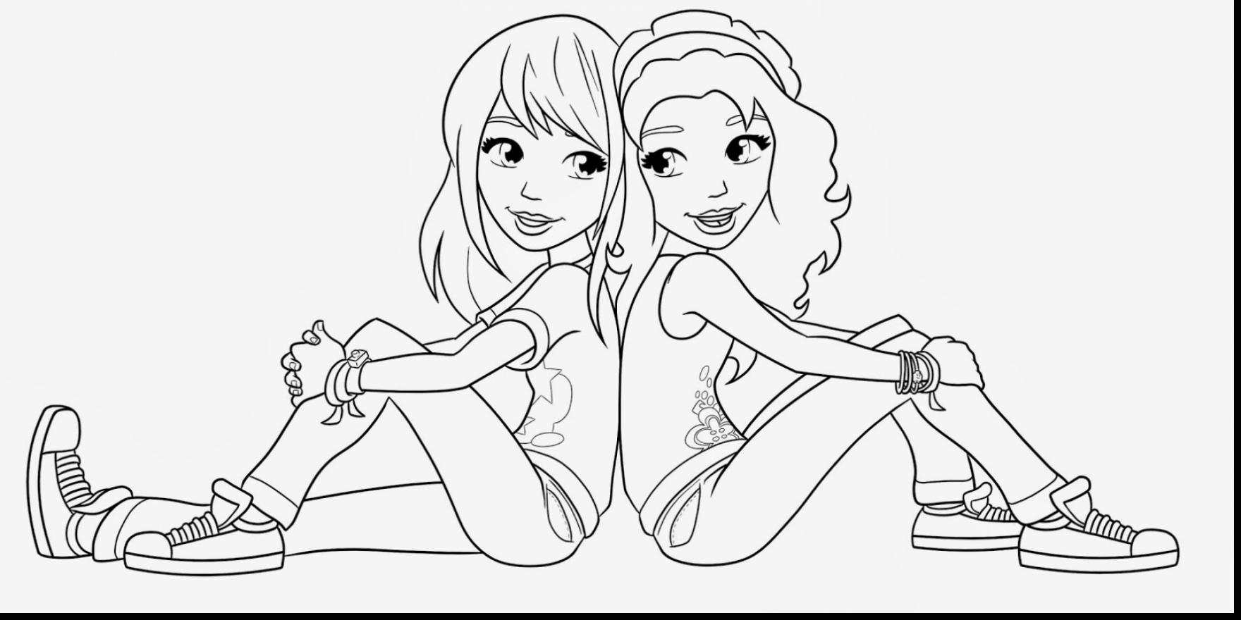 Best Friend Coloring Pages For Girls 11883 And Friends 1760x880 Best Friend Coloring Pages For Girls 11883 And Friends