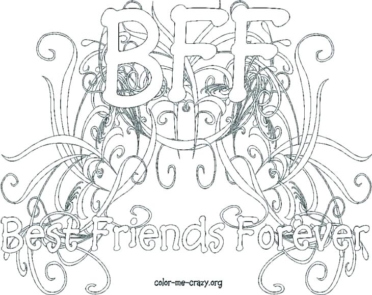 Best Friends Coloring Pages Best Friends Coloring Pages Good Best 730x579 Best Friends Coloring Pages Best Friends Coloring Pages Good Best