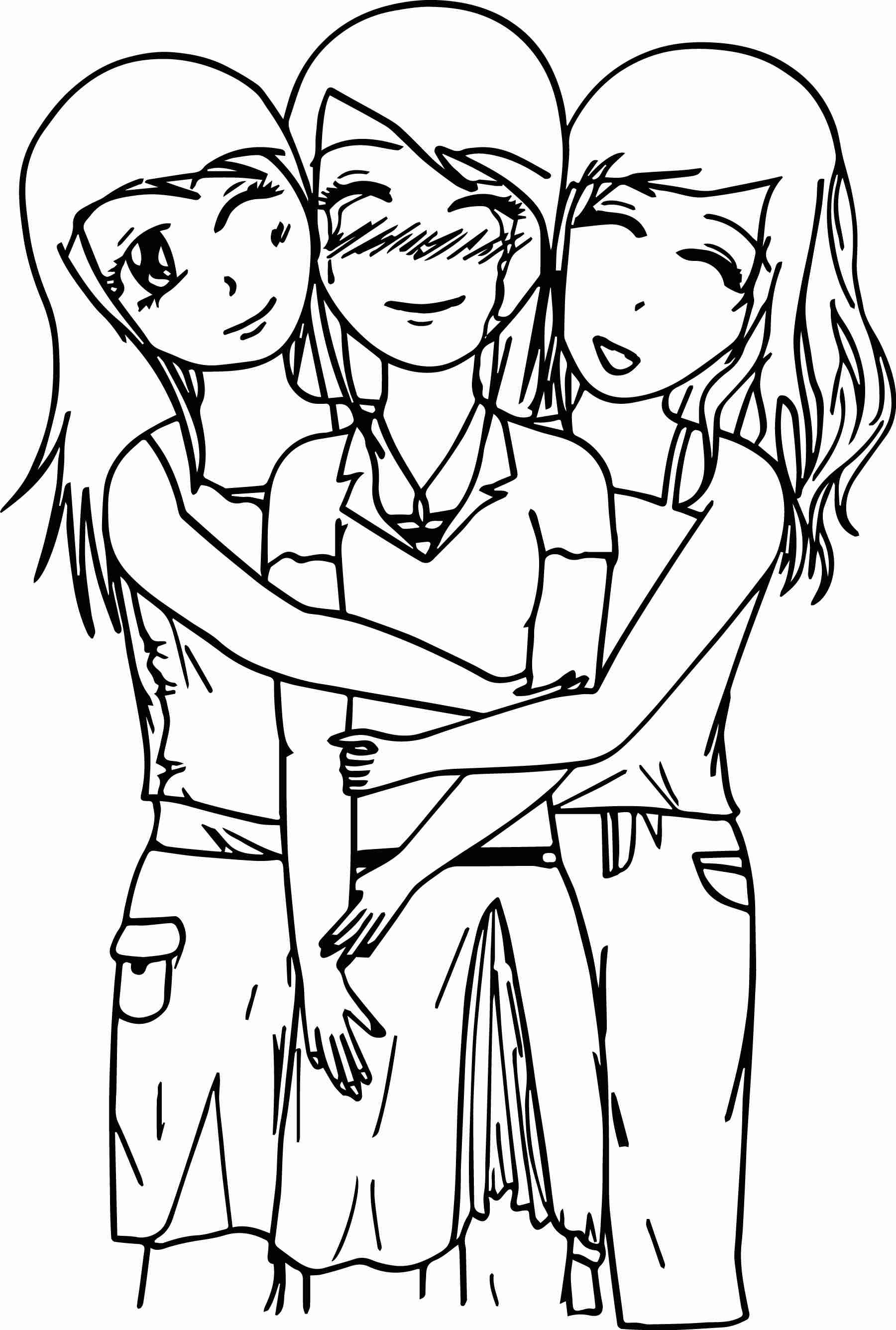 Confidential Best Friend Coloring Pages To Print Friends Forever 1800x2671 Confidential Best Friend Coloring Pages To Print Friends Forever