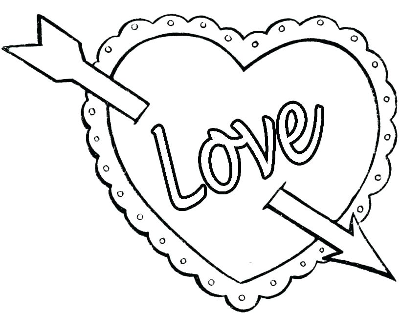 Coloring Pages Of Broken Hearts at GetColorings.com | Free printable ...