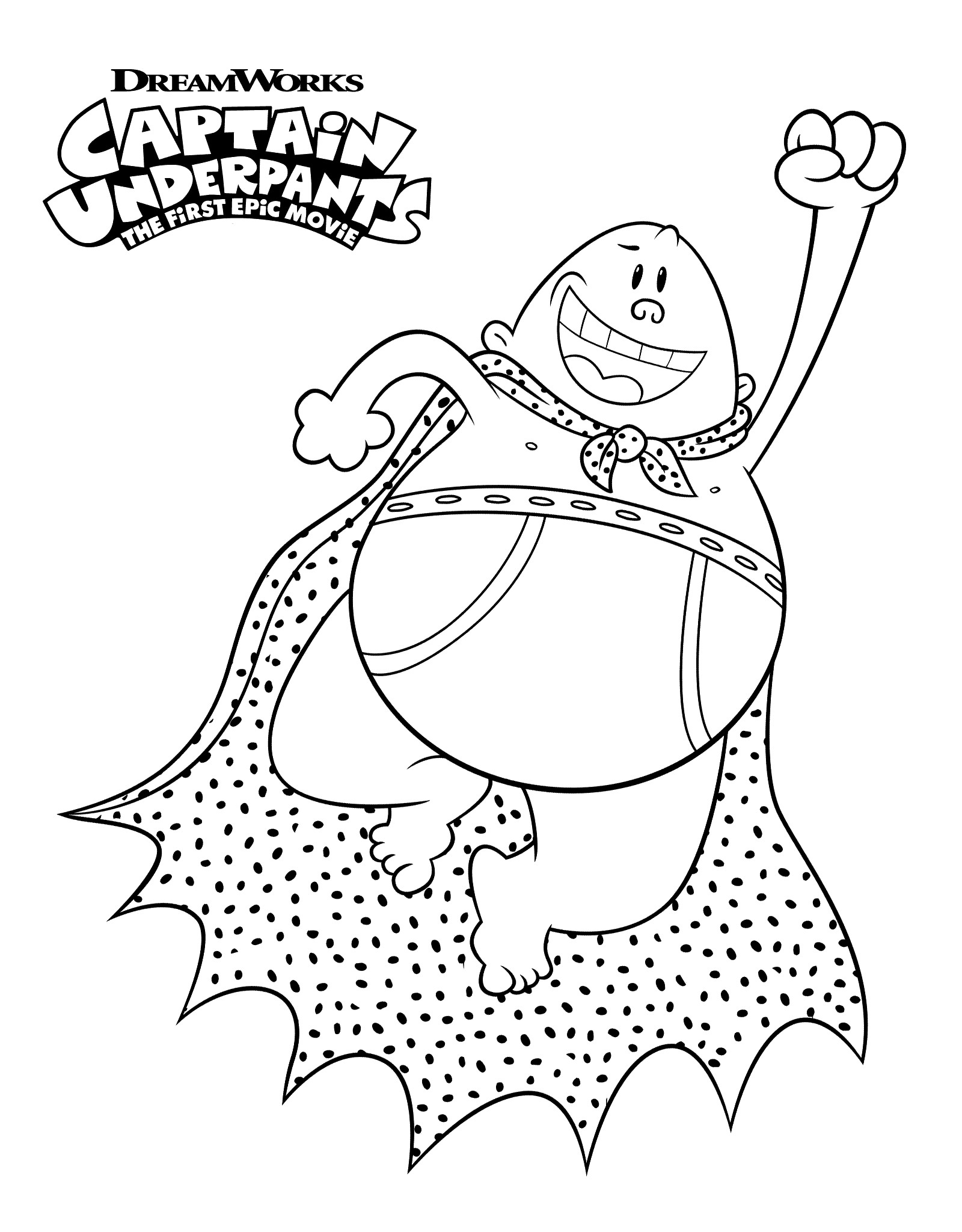1600x2048 Coloring Pages Up Movie Elegant Free Printable Captain Underpants
