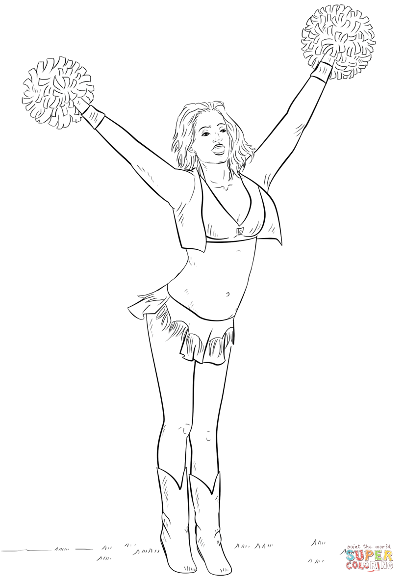 824x1186 Cheerleader Coloring Page Cheer Pages