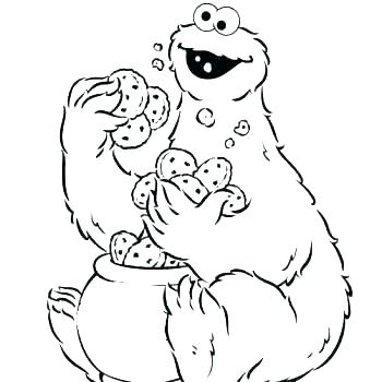 350x350 Cookie Coloring Pages Cookies Coloring Pages Cookies Coloring