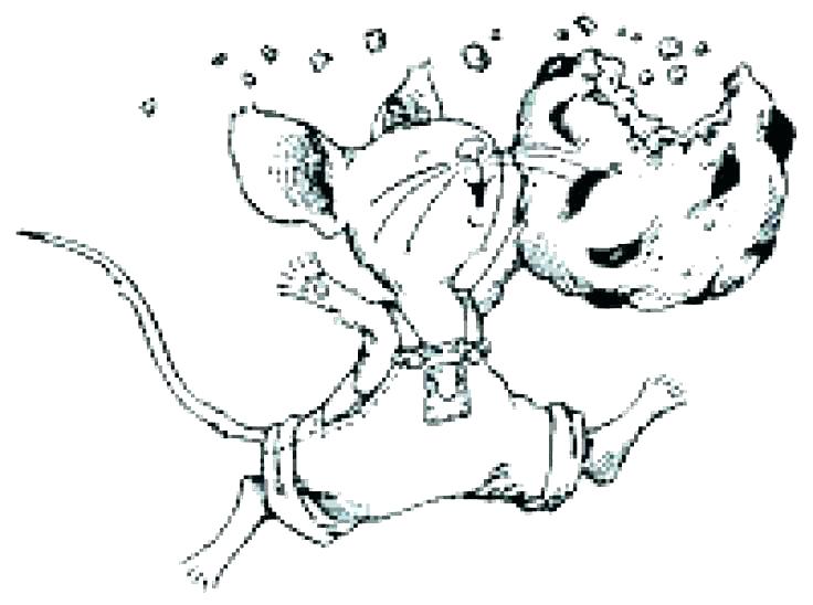 736x548 Cookie Coloring Page Impair.co