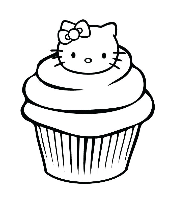 670x851 Cookie Coloring Pages A Delicious Cupcake Coloring Pages Cookie