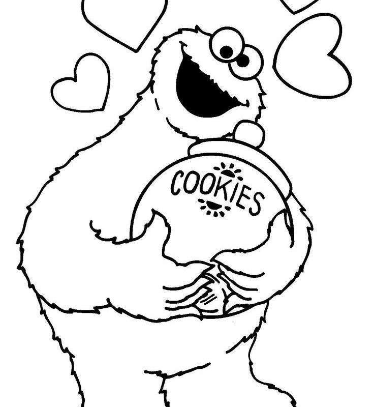 736x800 Girl Scout Cookie Coloring Page Images Cookies Free Printable Kids