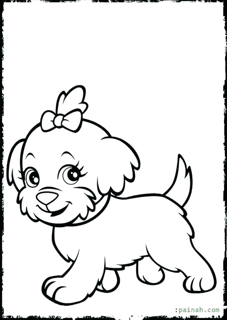 Coloring Pages Of Cute Baby Puppies at GetColorings.com | Free ...