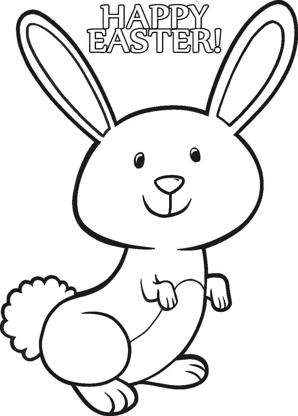 Little Rabbit Coloring Pages Bunnies Printable Of Cute Baby Easter 987x1375 Little Rabbit Coloring Pages Bunnies Printable Of Cute Baby Easter
