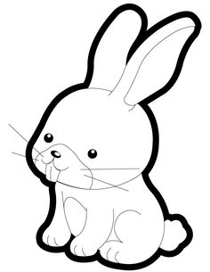 And Print Preschool Cute Easter Bunny Coloring Pages 236x305 And Print Preschool Cute Easter Bunny Coloring Pages