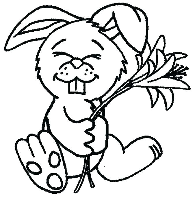 Printable Bunny Coloring Pages 675x688 Printable Bunny Coloring Pages