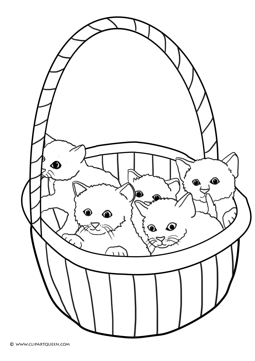 1042x1476 Simplistic Pictures Of Cats And Kittens To Color Sand Cat Coloring