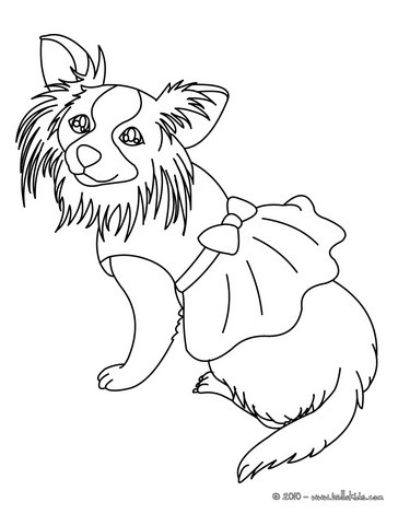 364x470 Cute Dog Coloring Page. Nice Dog Drawing For Kids. More Animals