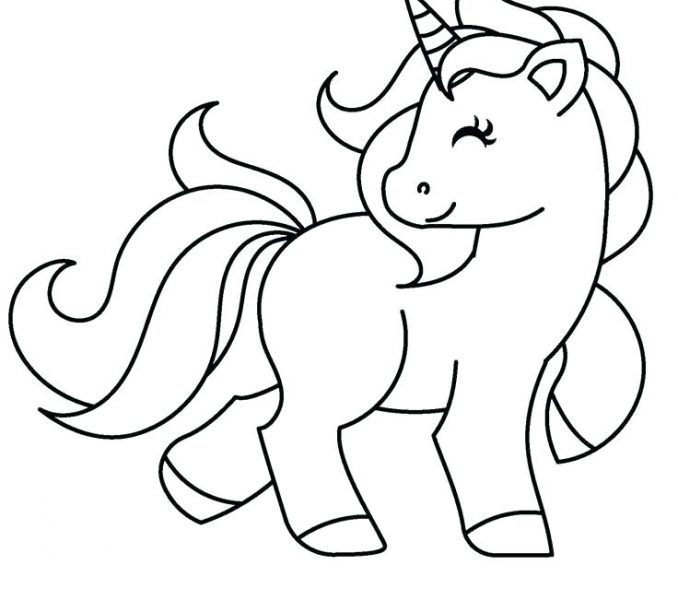 Cute Unicorn Head Coloring Pages. Cute Unicorn Drawing Clipart 678x600 Cute Unicorn Head Coloring Pages. Cute Unicorn Drawing Clipart