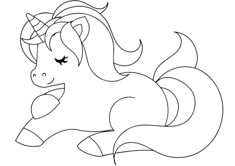 Free Printable Coloring Pages Of Unicorns Cute Unicorn Coloring 480x340 Free Printable Coloring Pages Of Unicorns Cute Unicorn Coloring
