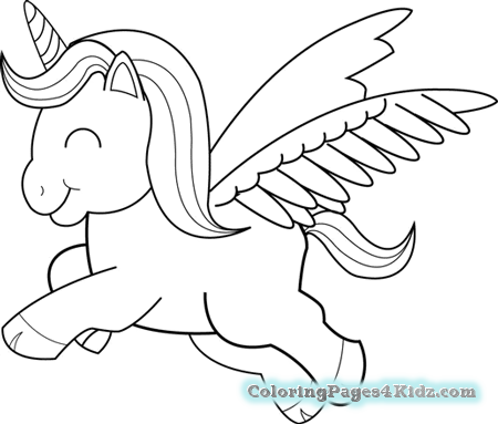 Coloring Pages Cute Anime Unicorn Coloring Pages For Kids 450x383 Coloring Pages Cute Anime Unicorn Coloring Pages For Kids