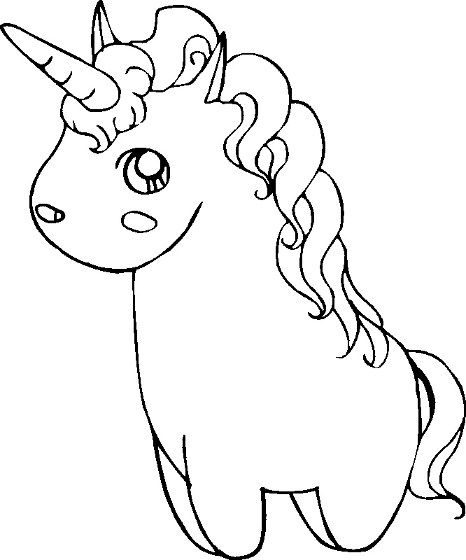 Unicorn Coloring Pages Clipart Panda 666x800 Unicorn Coloring Pages Clipart Panda