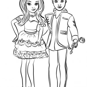 300x300 Coloring Pages For Descendants Copy Uma From Descendants Coloring