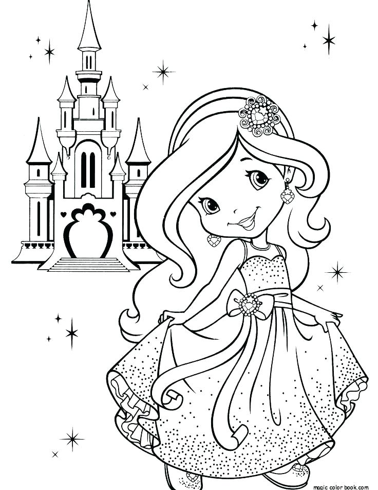 736x952 Disney Castle Coloring Pages