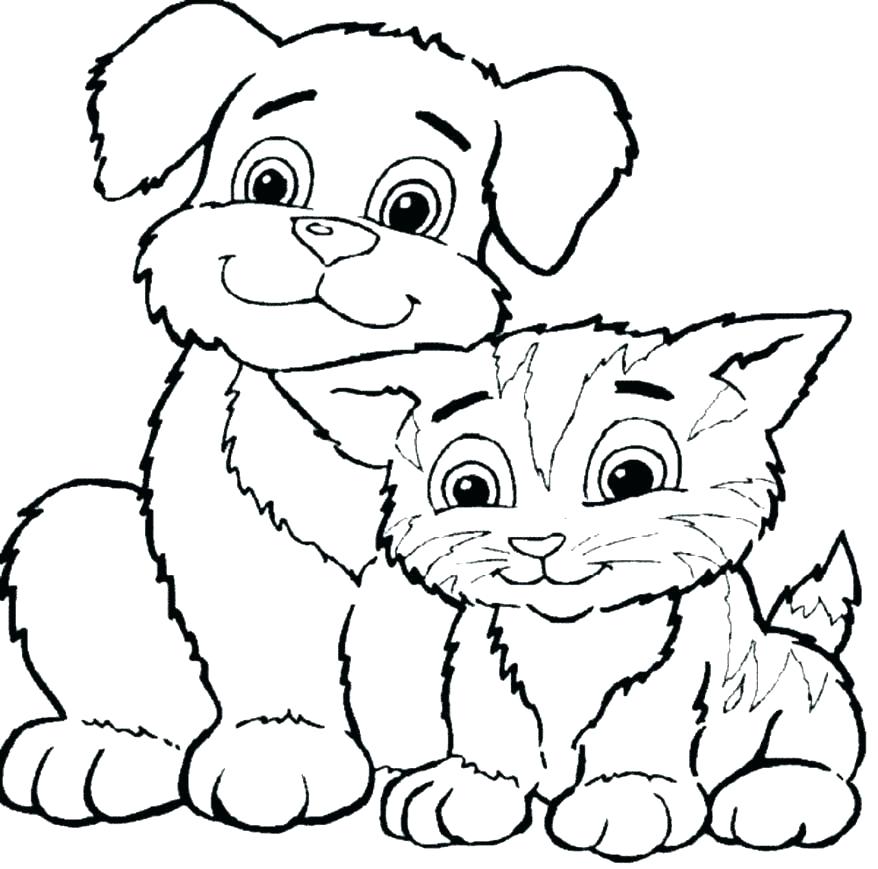 878x869 Kids Coloring Pages Dogs Teleks.site