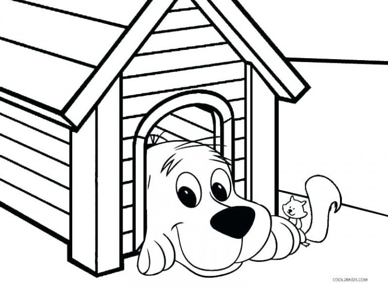 768x568 Free Coloring Pages Dogs And Cats Copy Printable Dog Medium Size